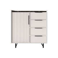 Комод Фреско KOM1D4S кашемир / темный мрамор ВМК (БРВ) Украина